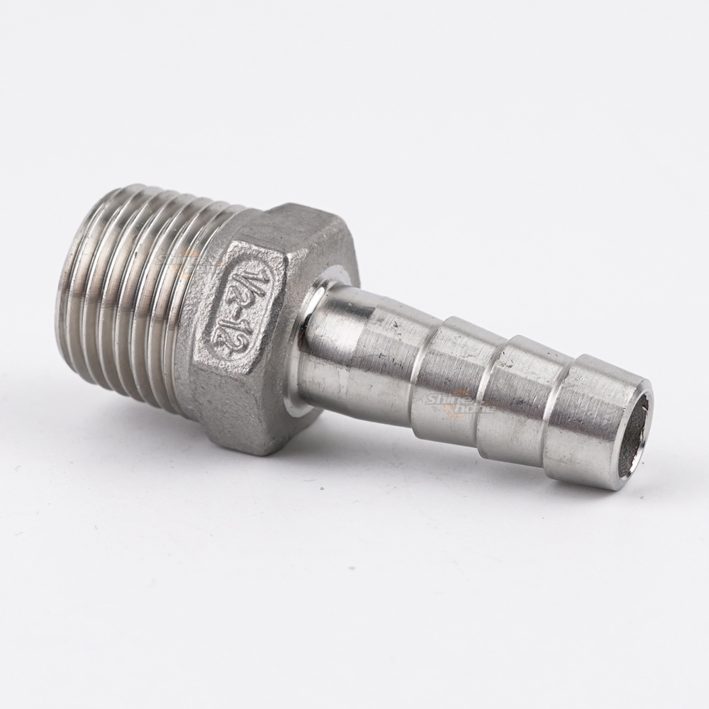 Stainless Steel Fittings – 1/2 in. FPT x 1/2 in. Barb