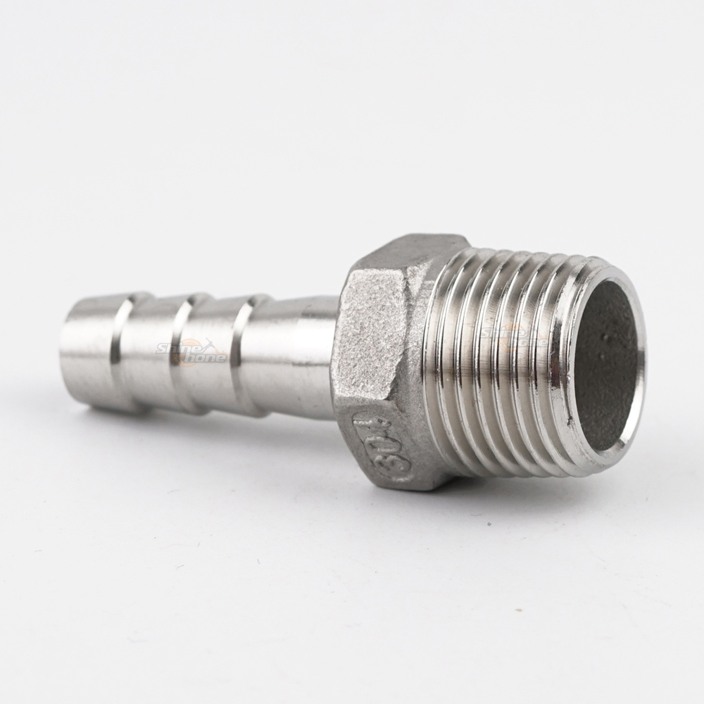 Stainless Steel Fittings – 1/2 in. FPT x 1/2 in. Barb