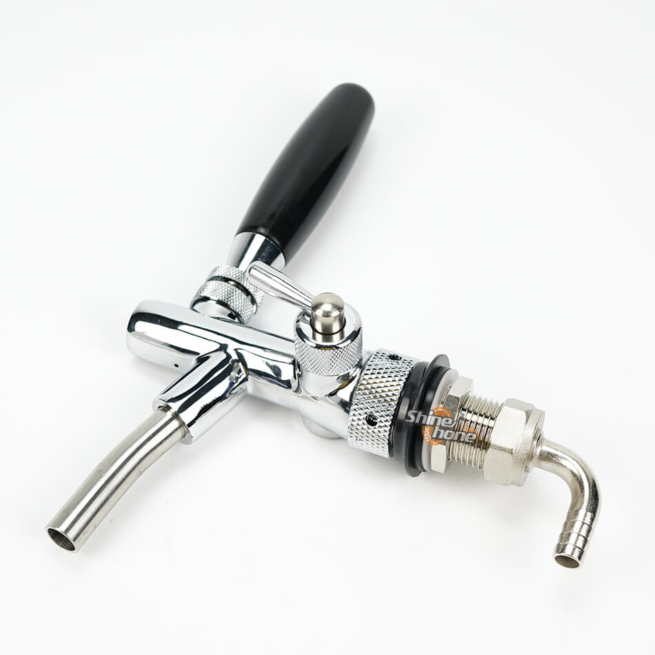 Stainless Steel 304 Draft Beer Faucet with Flow Controller (1)